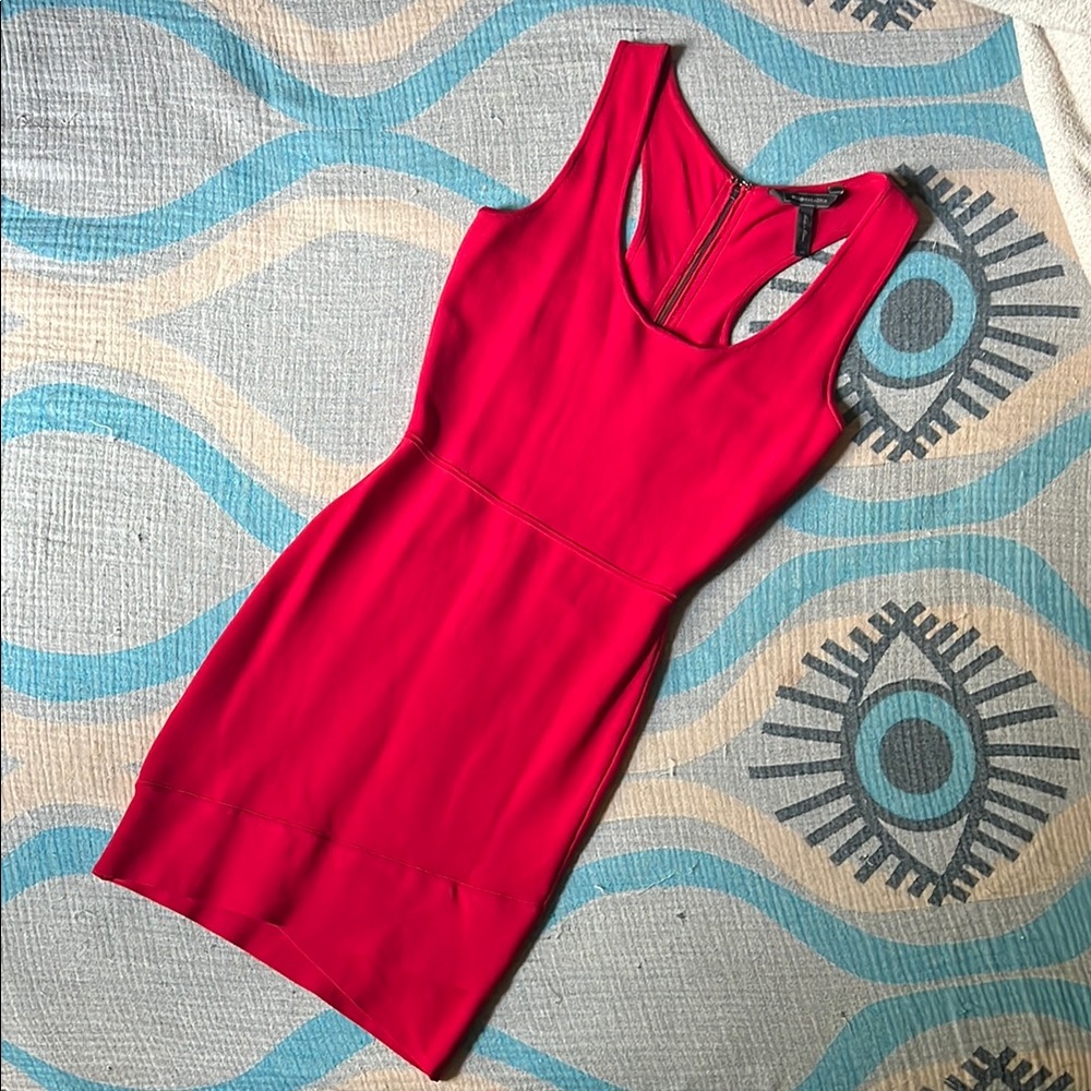 BCBGMaxazria Gisela bandage wrap dress XS